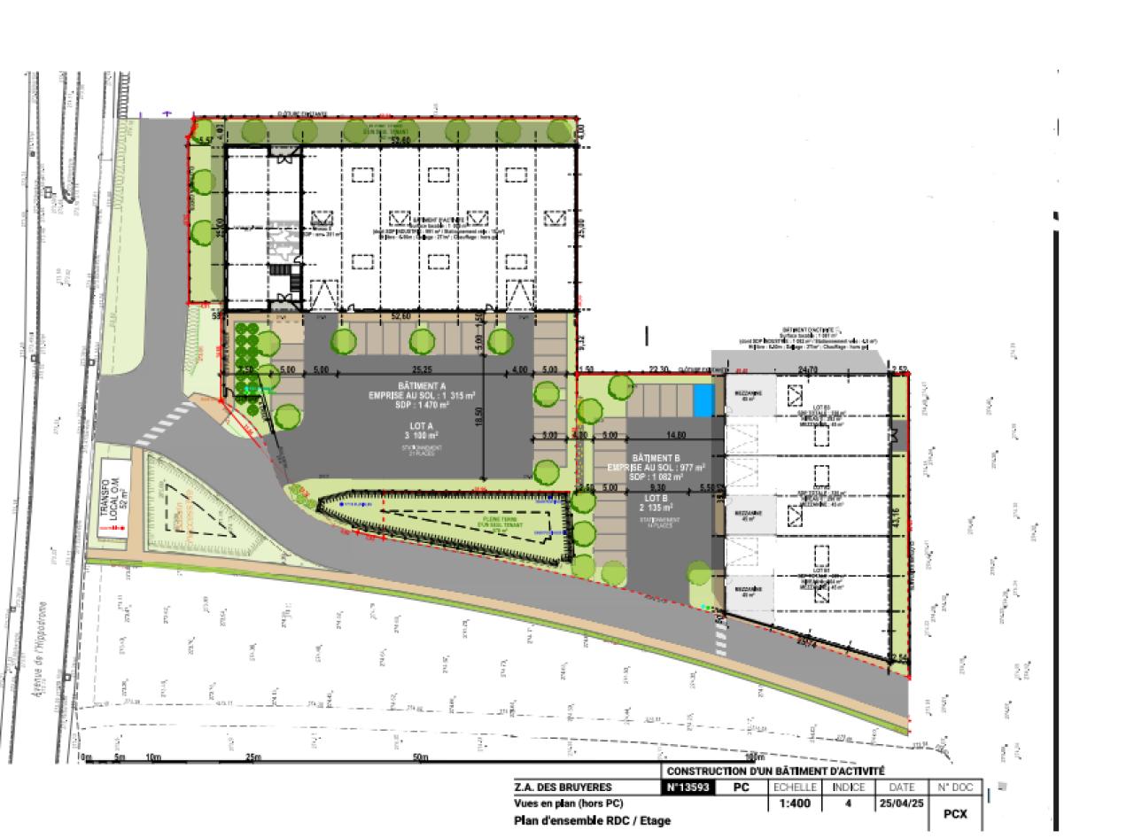 Local d'activité Rillieux-la-Pape 335m² Vente local d'activité Rillieux-la-Pape Rhône OVACT2532975 2